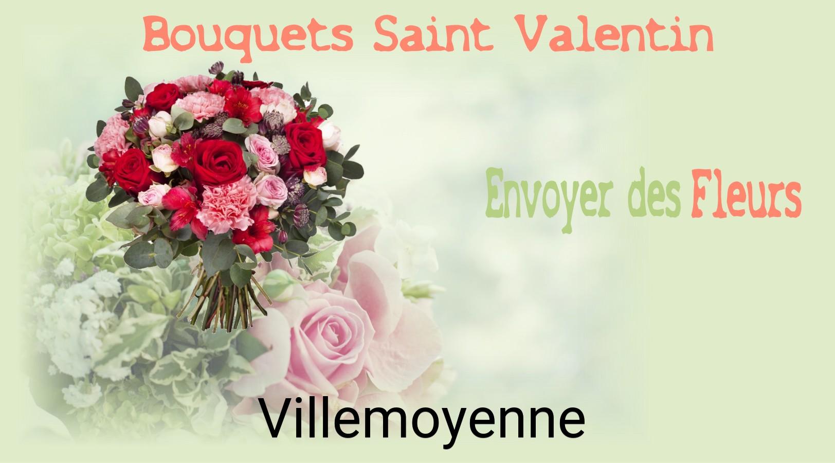 Roses de Saint-Valentin livrées à Villemoyenne
